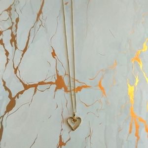 10k solid gold chain with pendant